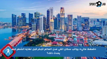 «ضغط مالي» رواتب سكان أغلى مدن العالم تتبخر قبل نهاية الشهر كيف يحدث ذلك؟